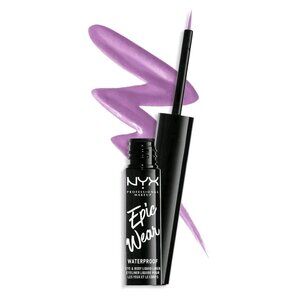 2 NYX Epic Wear LILAC  Waterproof Eye & Body Liquid Liners NIB!  $24 MSRP